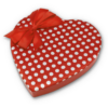 Signature Collection <br> 1lb Red Heart Box with Polka Dot Print 2024 Edition - Image 3