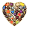 Signature Collection <br> 1lb Red Heart Box with Polka Dot Print 2024 Edition - Image 2