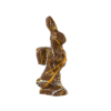 Small Caramel Filled Milk Chocolate Standing Bunny