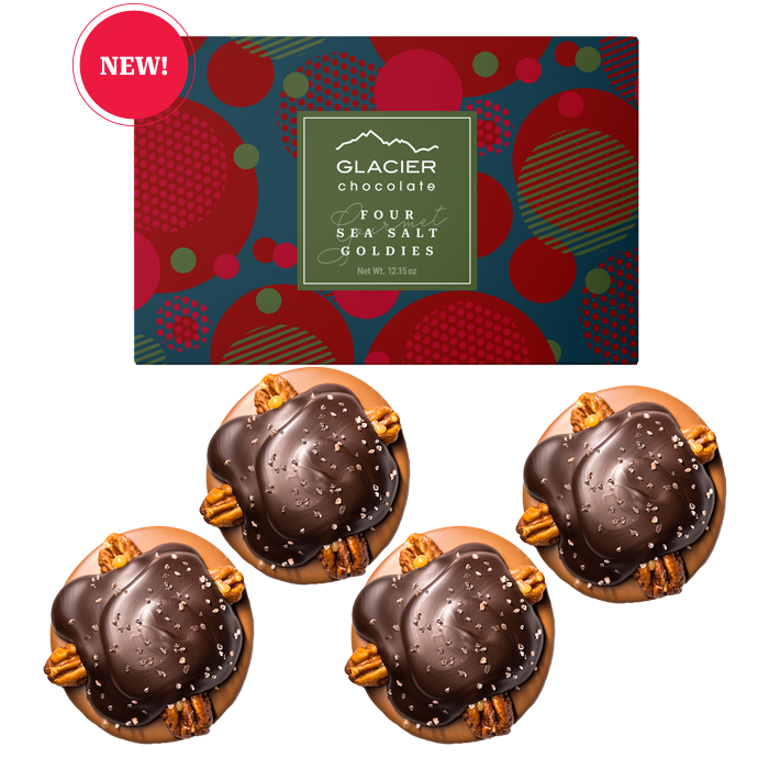 Pecan Sea Salt Goldies Holiday Gift Box