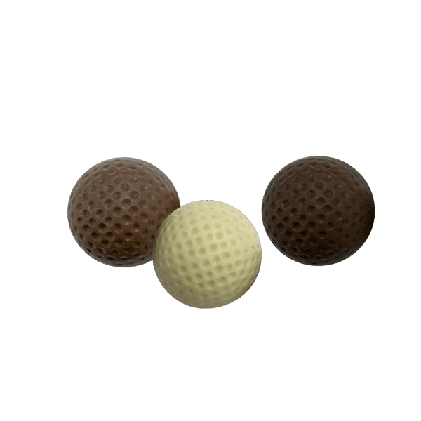 Chocolate Golf Balls <br> 3 Piece Set - Image 3