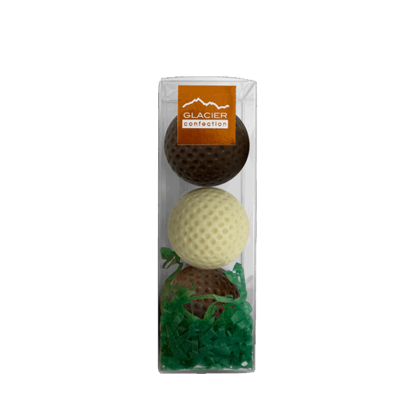 Chocolate Golf Balls <br> 3 Piece Set