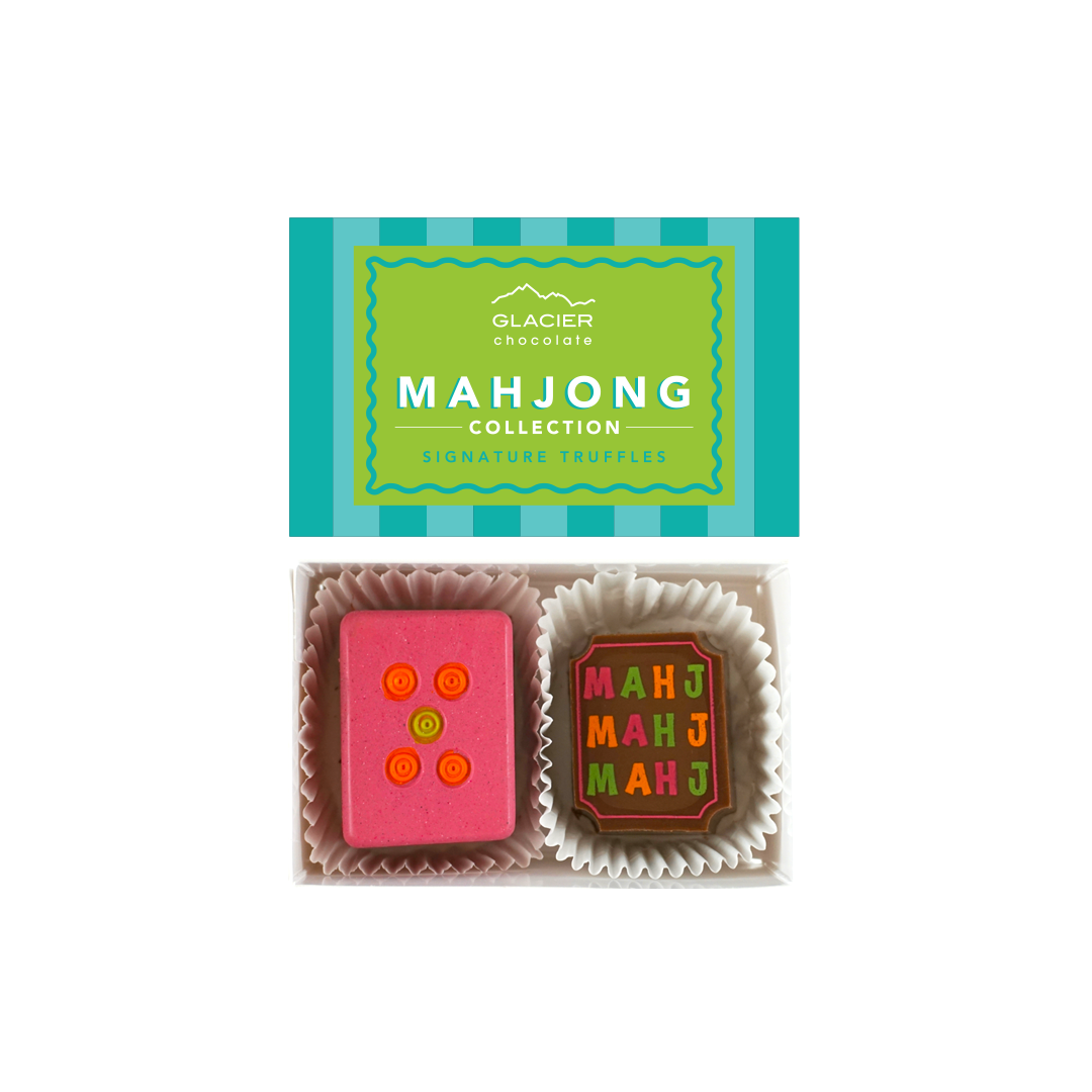 Mahjong Collection <br> 2 Piece Pink Truffle Box