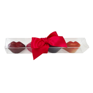 4 Piece Chocolate Truffles <br> Valentine's Lip Smackers <br> *This product will ship the week of Jan. 26th